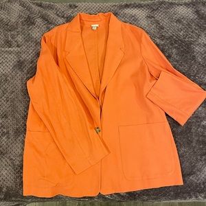Orange Blazer